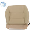 Tan Leather Perforated Seat Passenger Bottom Cover for Acura RDX (2007–2012)