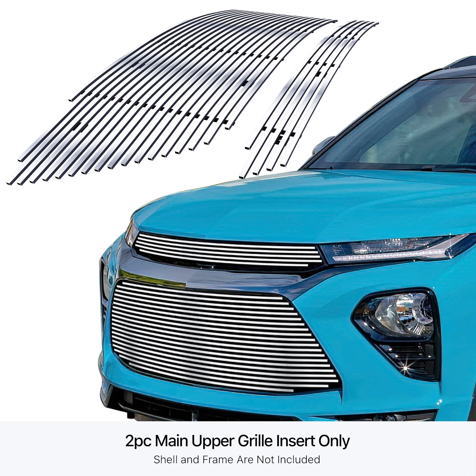 Stainless Chrome Billet Grille Insert for Chevy Trailblazer RS (2021-2023)