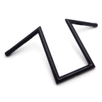 10.5" Rise 1" Ape Hanger Z-Bar Handlebar for Harley (Universal)