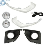 Pair Front Bumper Fog Lights for Chevy Traverse (2018–2021)