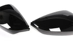 Gloss Black Side Wing Mirror Cap Covers for Audi A3 (2022-2025)