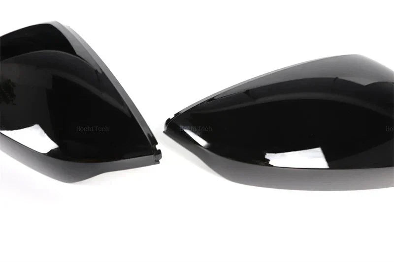 Gloss Black Side Wing Mirror Cap Covers for Audi A3 (2022-2025)