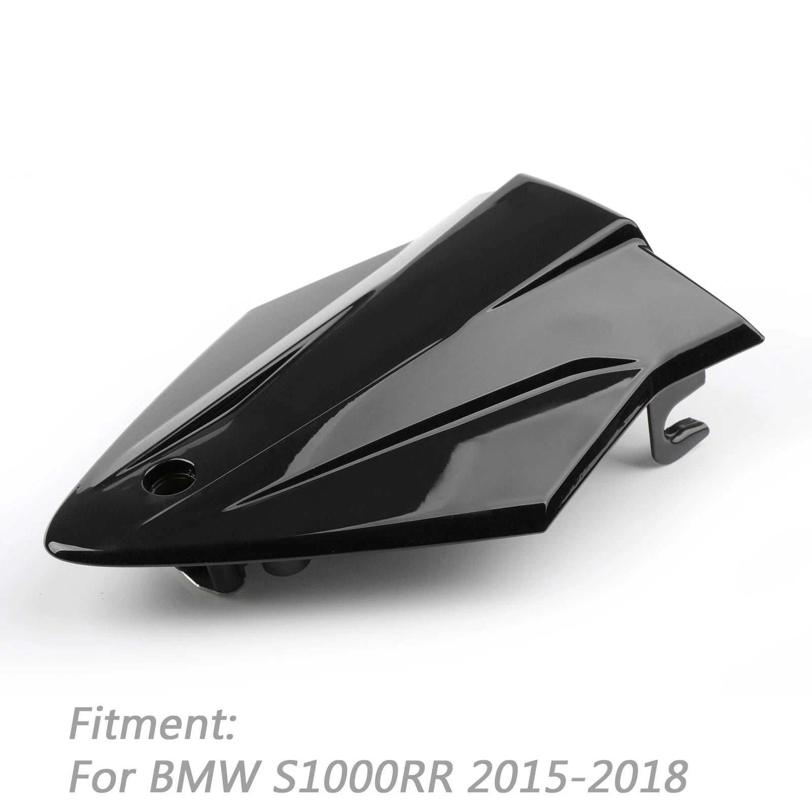 ABS Plastic Rear Seat Cowl Cover for BMW S1000RR (2015–2018) Black