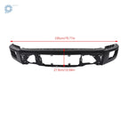 Front Bumper Face Bar for Ford F-150 (2024–2025) Black Steel W/o Sensor Hole