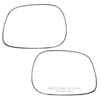 Replacement Mirror Glass Pair for Dodge Ram Pickup (2002–2004)