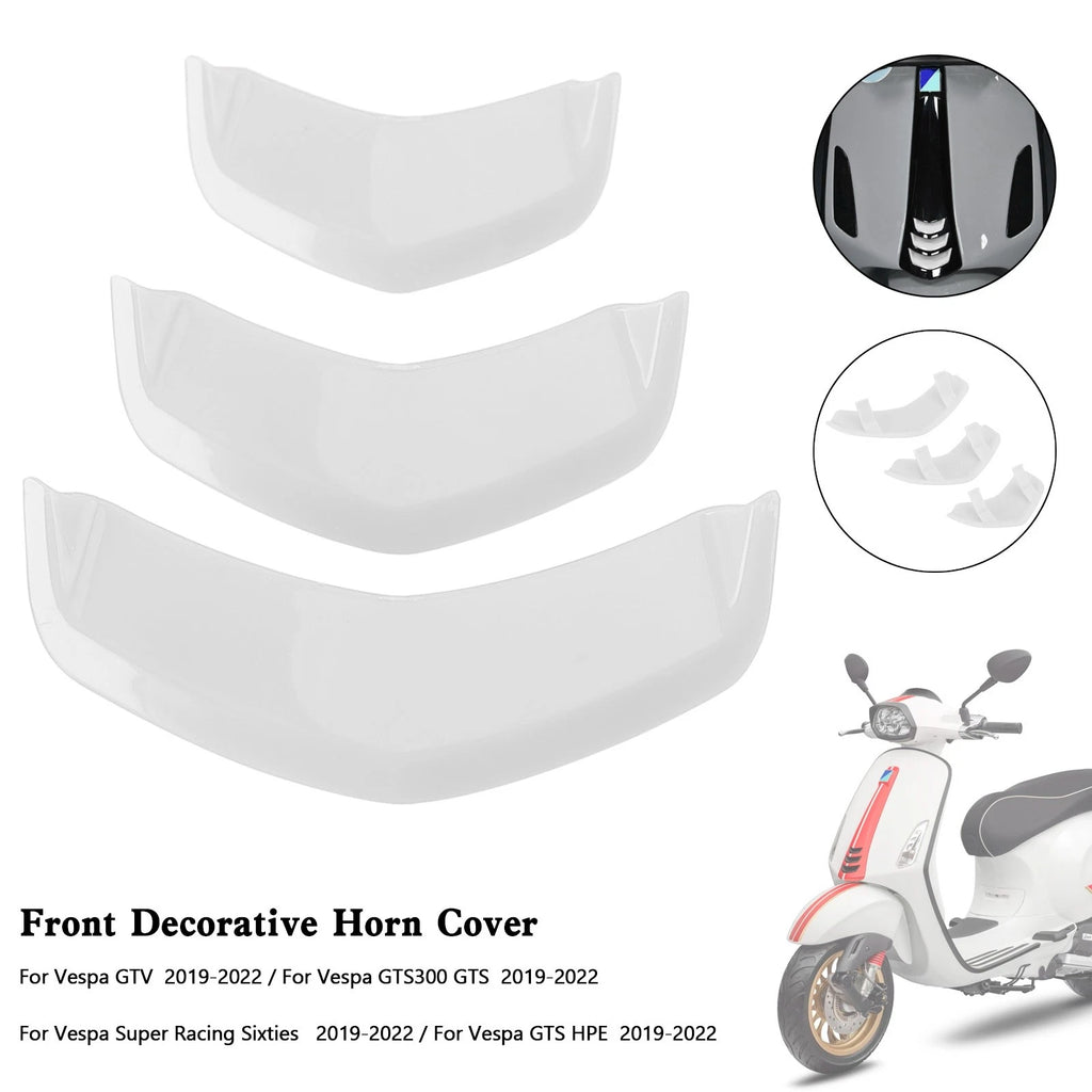 Front Horn Cover Trim for Vespa Sprint 300 GTS 300 HPE GTV (2014–2023)