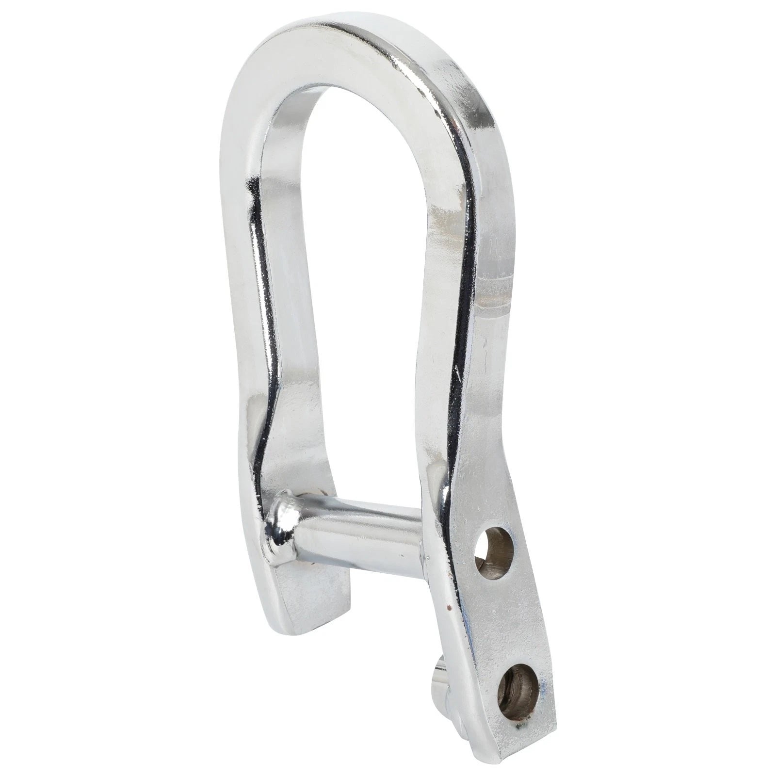 2X Front Silver Tow Hooks for Chevy Silverado Sierra 1500 (2007–2018)
