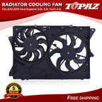 Radiator Condenser Fan Assembly for Ford Explorer (2012–2019)