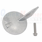 Trim Tab Anode for Yamaha (6K1-45371-02-00) COUNTER ROTATION