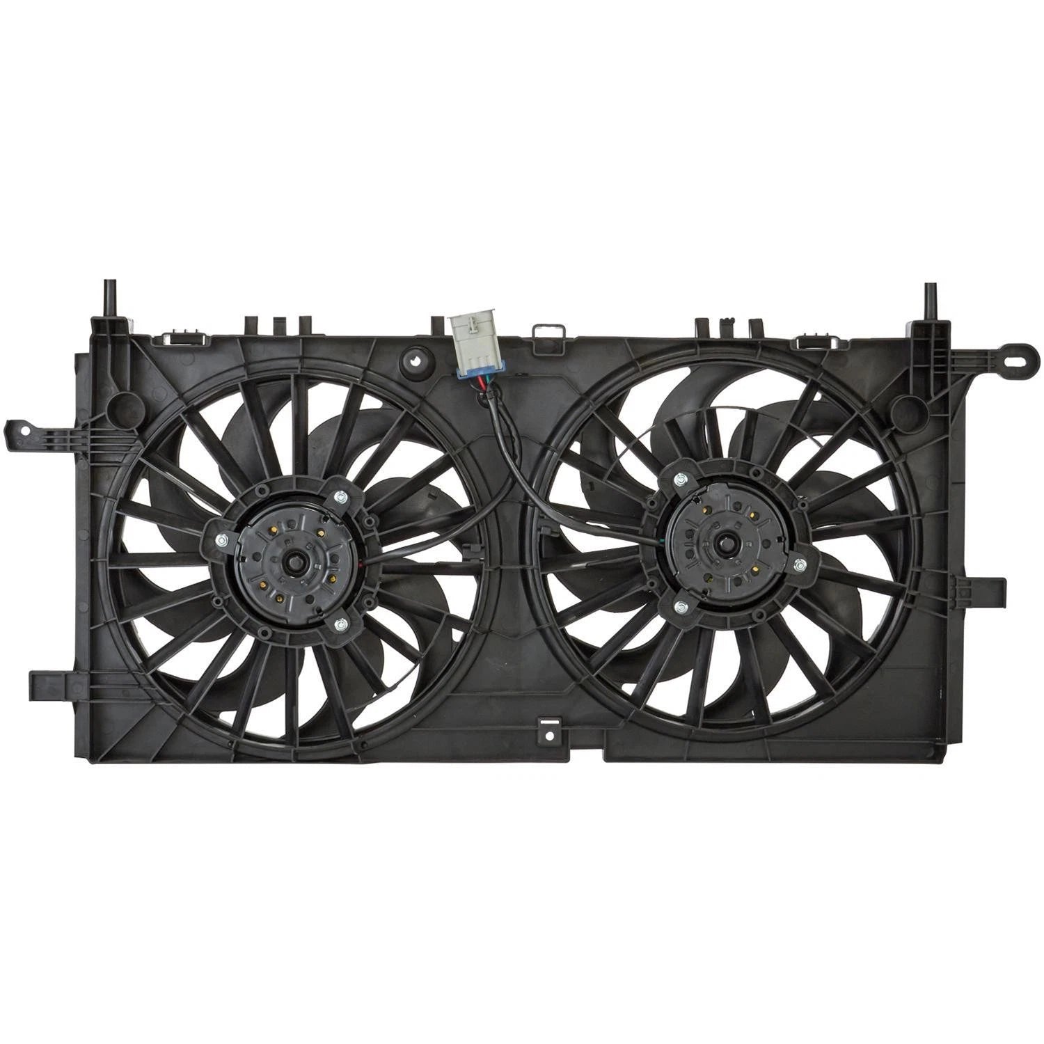 Dual Radiator and Condenser Fan Assembly for Chevrolet (CF12098)