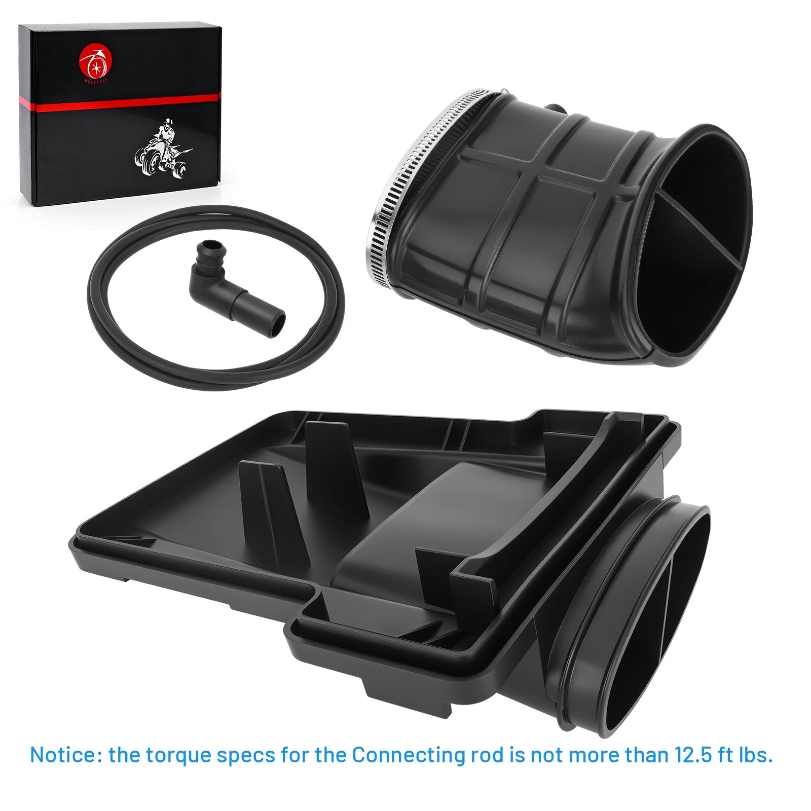Air Box Intake Duct & Lid Cover for Yamaha Raptor 660R (2001–2005)