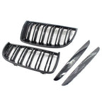 Dual Slat Front Kidney Grille for BMW 3-Series E90 E91 (2005-2008)