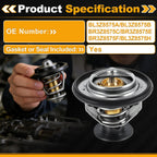 Engine Coolant Thermostat BL3Z8575A for Ford F-150 (2011–2023) with Seal