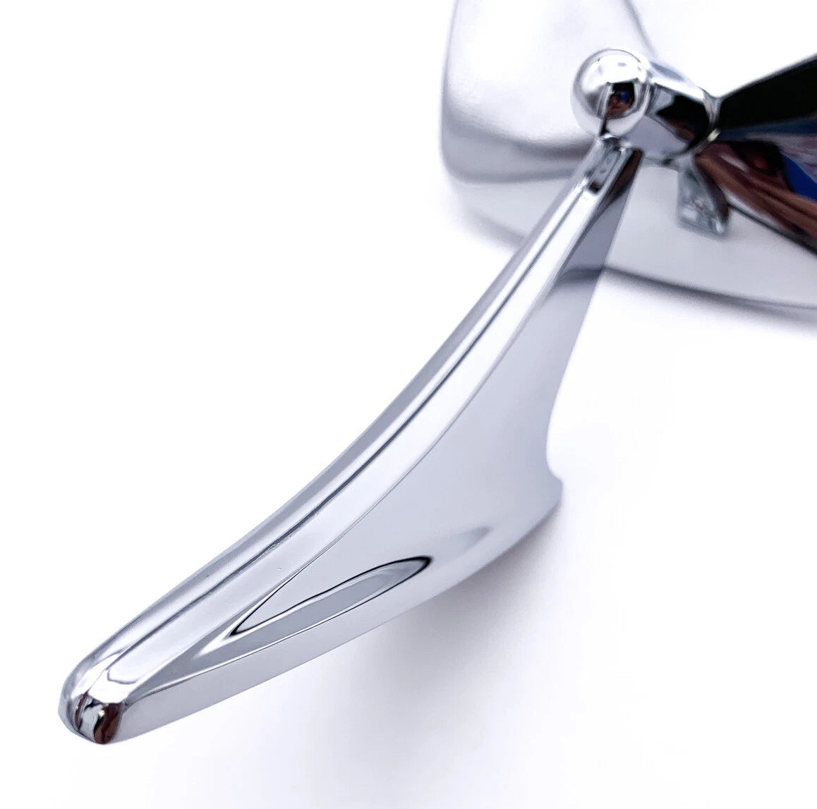 Outside Door Mirror with Ribbed Base for 1970–1972 Chevrolet Chevelle