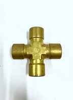 Swagelok B-6-CS Brass Cross Pipe Fitting for Various Applications