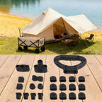 Set of 4 Wagon Cart Repair Parts for