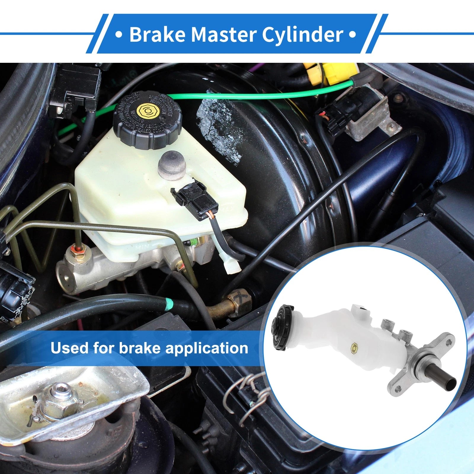 Brake Master Cylinder with Reservoir No. 46100T7JH02 for Honda HR-V (2016–2019)