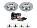 Rear Brake Pad and Rotor Kit for Mazda 626 (1998–2002) HM648VJ