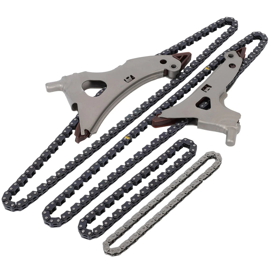 4X Camshaft Adjuster Timing Chain Kit for Mercedes ML350 C300 E350 (2012–2015)