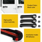 Door Handle Cover Trim for Jeep Wrangler JK (2007–2018)