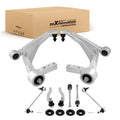 Set of 8 Front Lower Control Arms Tie Rods Sway Bar Links for Acura MDX (2007–2013)