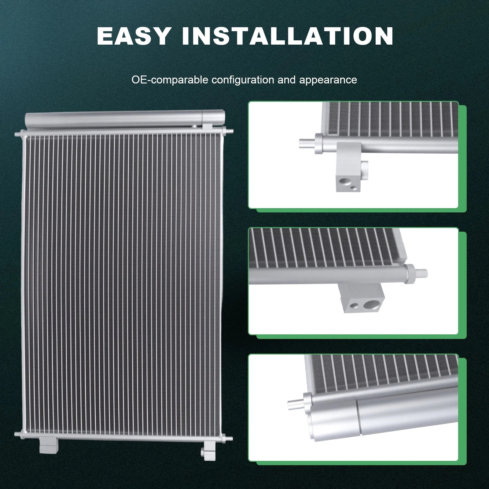 AC Condenser for Chevrolet City Express, Nissan NV200 (2013–2017)