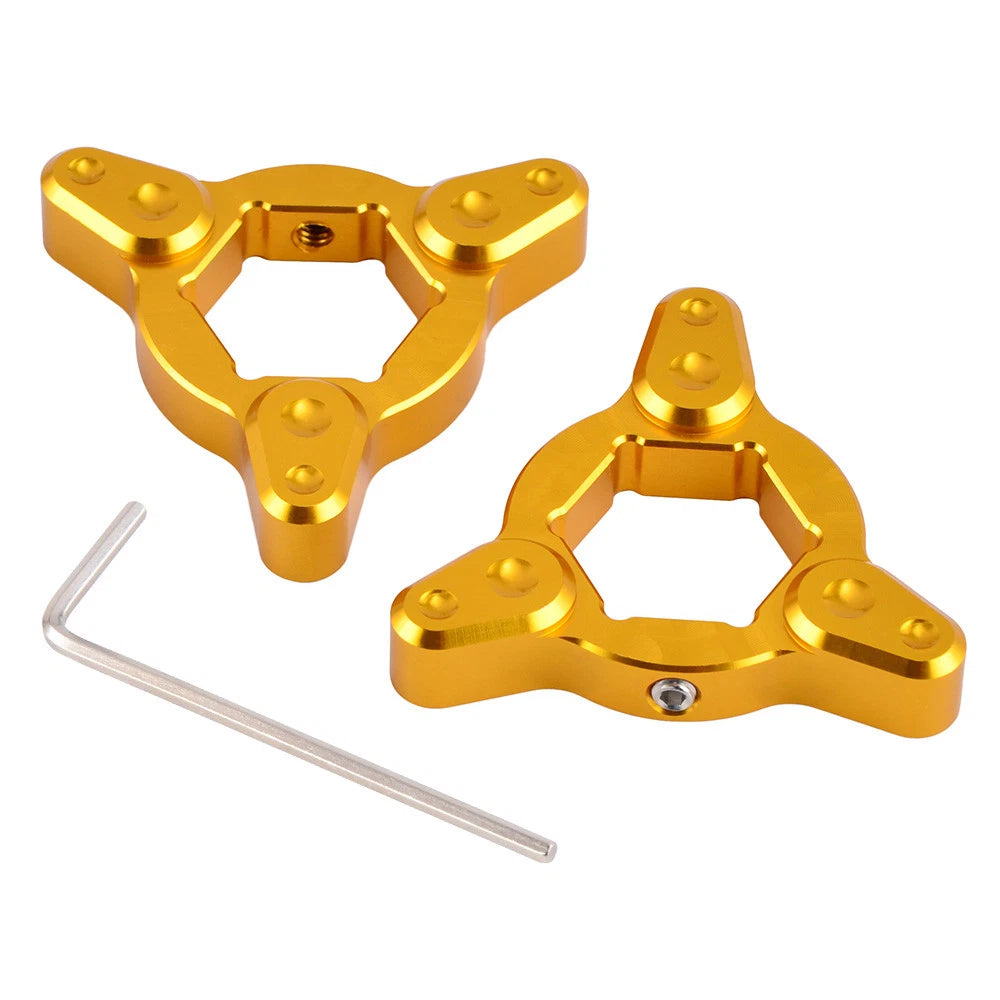 22mm Hexagon Fork Preload Adjusters for Honda CBR1000 600 929 954RR RVF400 750 (1992–2008)