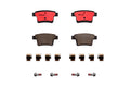 Set of 4 Brembo Rear NAO Ceramic Brake Pads for Ford Jaguar X-Type (2001–2009)