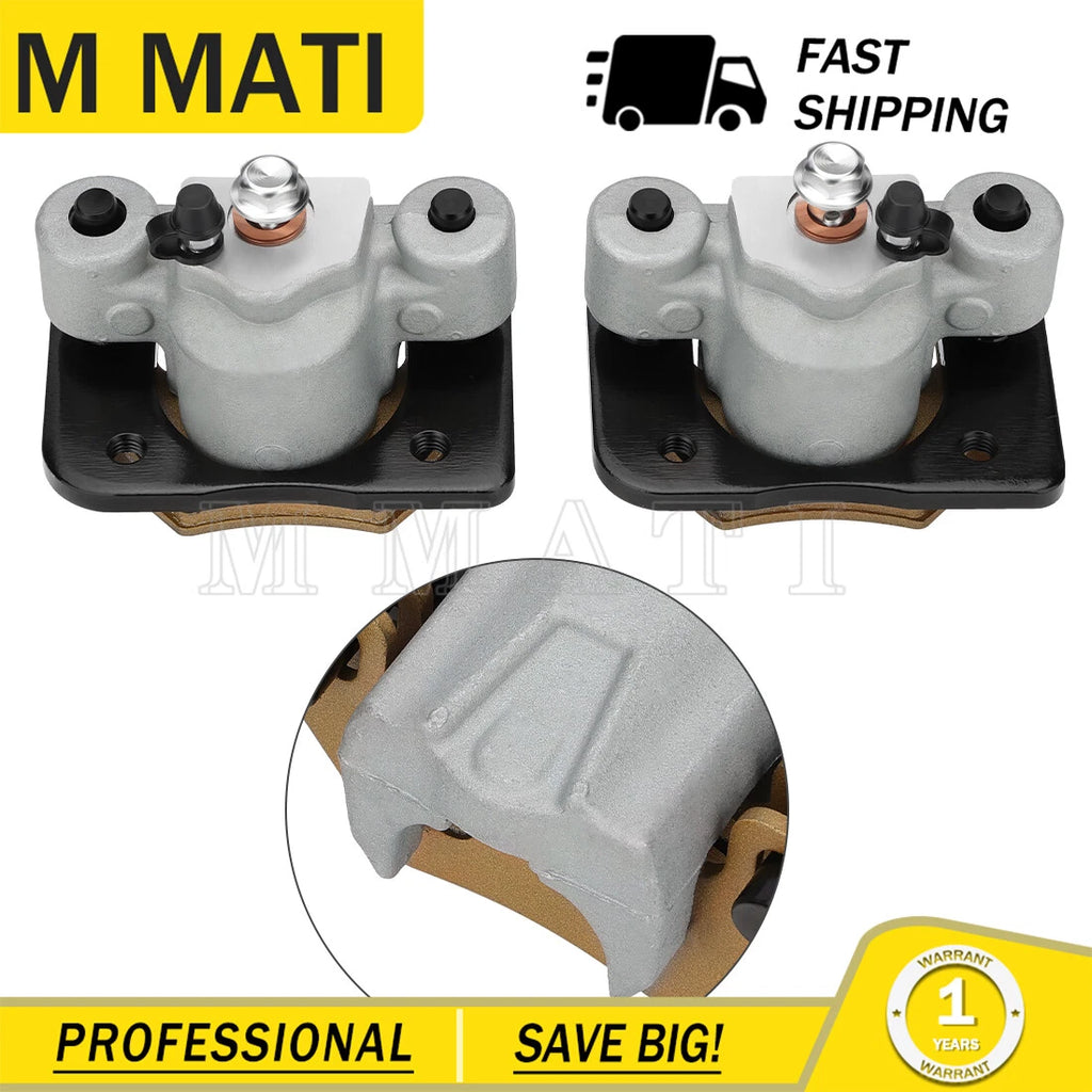 Rear Brake Calipers & Pads for Arctic Cat Wildcat Trail 700 (2014–2017)