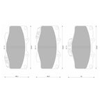 Front Disc Brake Pads Set 4X4 for Toyota 4Runner Hilux Surf (1995���2002)