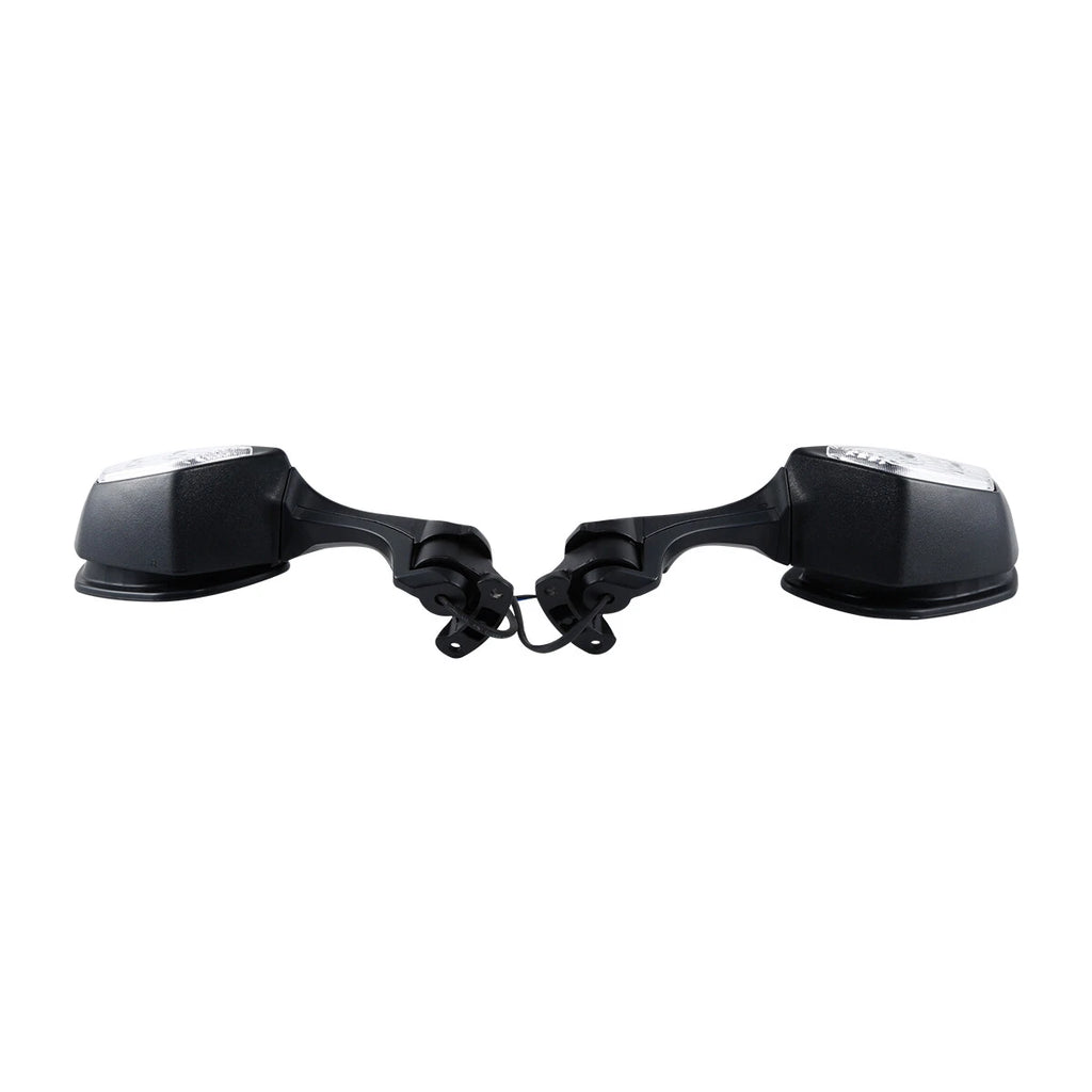 LED Turn Signal Rear-View Mirrors for Kawasaki Ninja ZX10R (2016–2025)