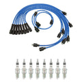 NGK 7mm Wire Set & 8 Iridium Spark Plugs for Aspen B100 B150 Volare W150