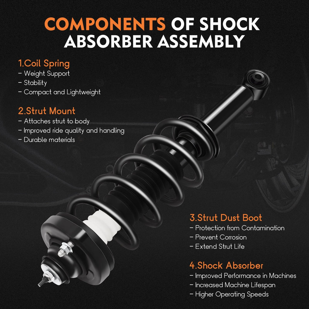 Rear Complete Struts Assembly for Dodge Journey (2011-2019)