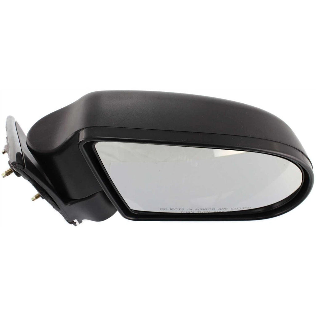 Mirror Set for Chevrolet S10 (1999–2004) Manual Fold Textured Black
