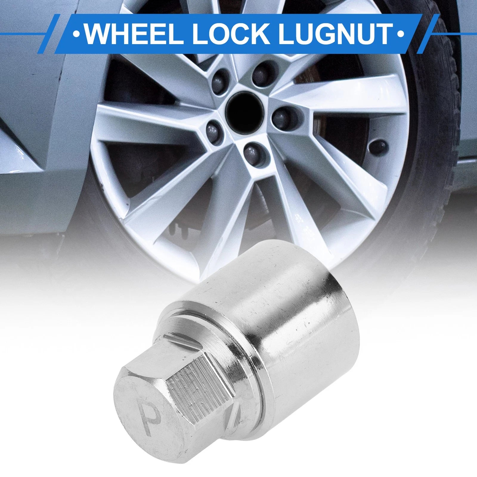 Wheel Lock Lugnut Antitheft Key Socket for Skoda VW 