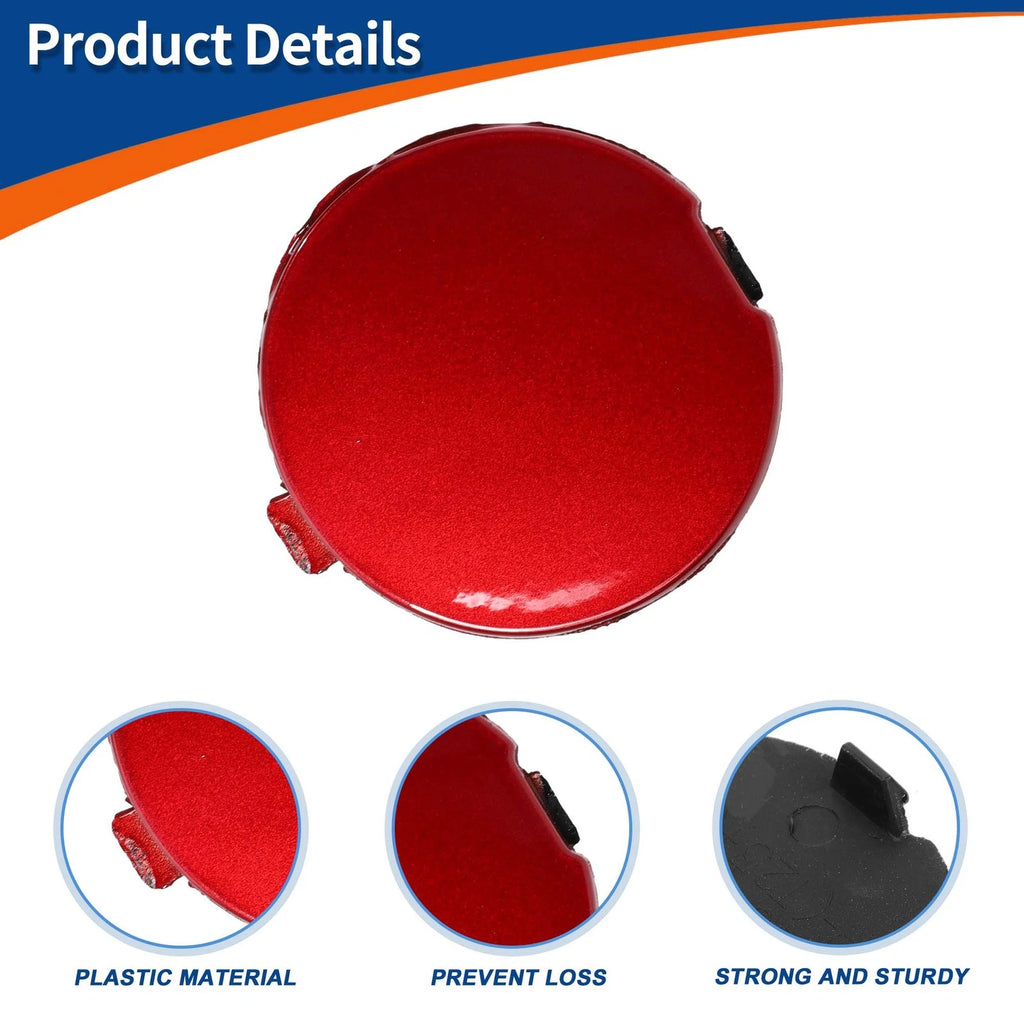 Tow Hook Cover for Mazda CX-3 (2016–2021) No.D10J50A11A KODO Red