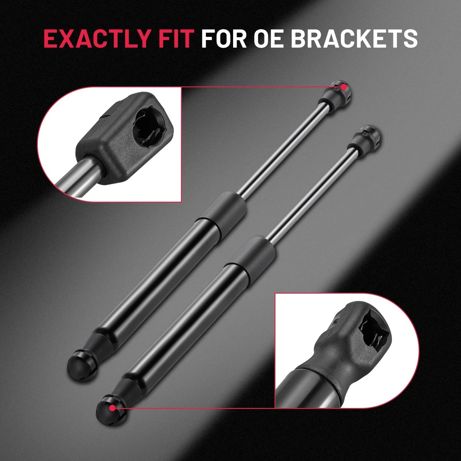 Front Hood Lift Support Shock Struts for BMW E46 (1999-2006)