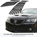 Black Billet Grille Insert Combo for Pontiac G8 (2008-2009)