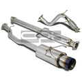 Catback Exhaust with 4.5" Muffler Burn Tip + Silencer for Honda Accord (1994–1997)