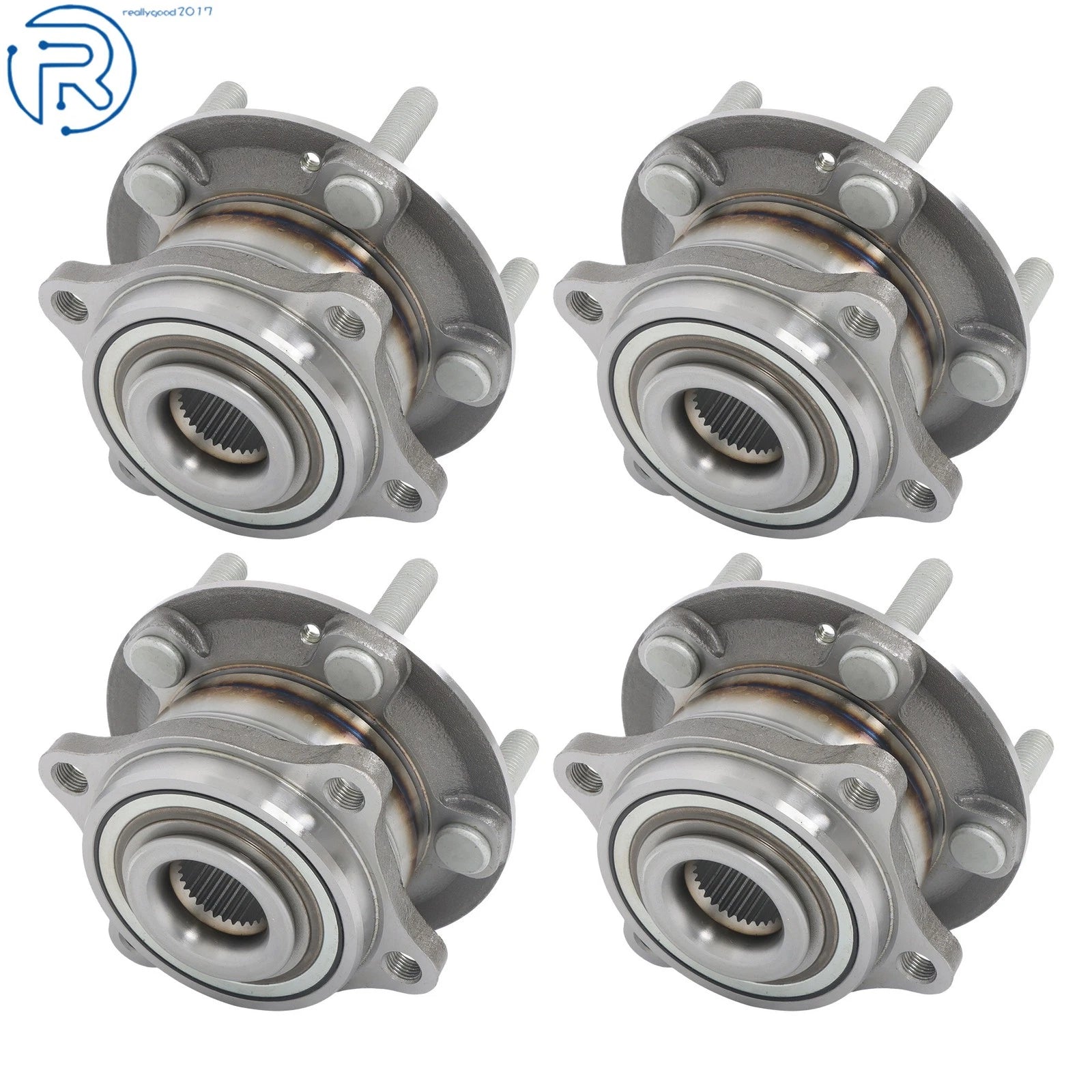 Wheel Hub Bearing Set for Hyundai Santa Fe Kia Sorento (2007–2015) NON-ABS