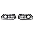 Fog Light Grille Covers  Left & Right for Audi A1 (2010-2014)