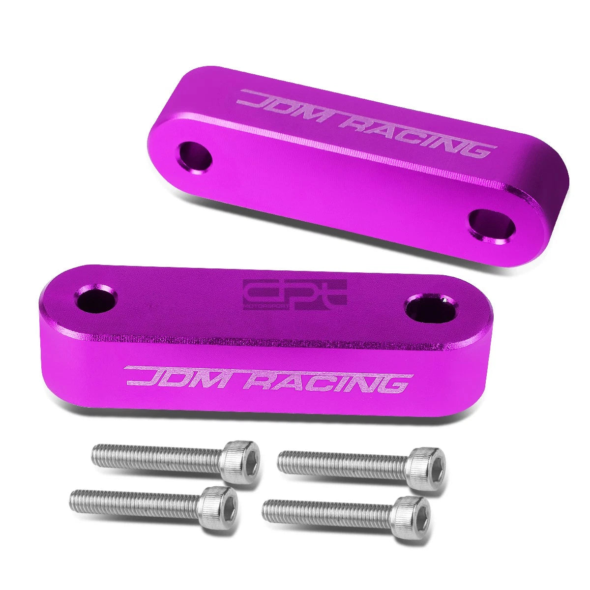Hood Riser Spacer Kit for Honda Civic/Integra (1988–2001) - Purple Aluminum