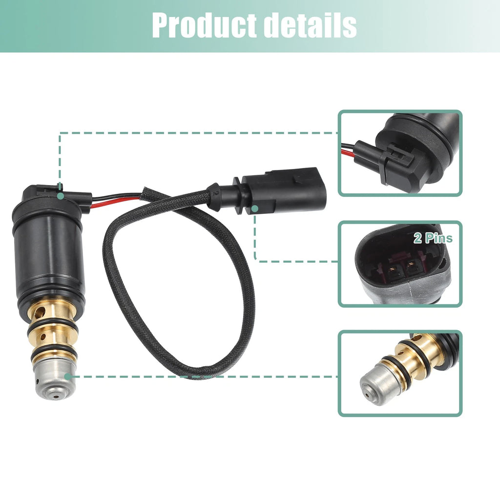 AC Compressor Control Solenoid Valve No. 8E0260805BF for Volkswagen Passat (2002)