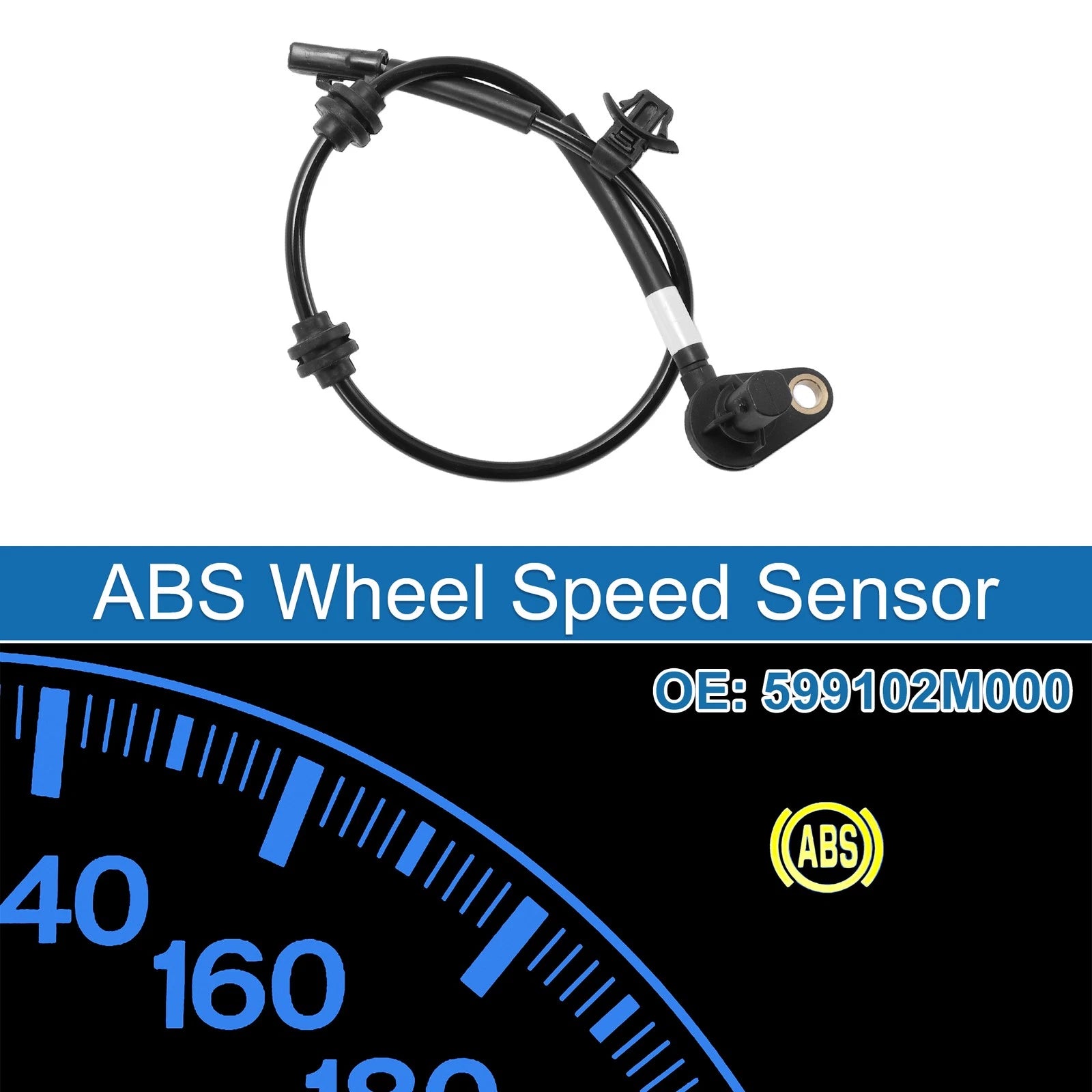 ABS Wheel Speed Sensor No. 599102M000 for Hyundai Genesis Coupe (2010–2016)