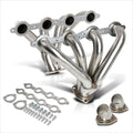 Exhaust Header Manifold Kit + Gaskets for Chevy Small Block SBC LS1 LSX