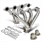 Exhaust Header Manifold Kit + Gaskets for Chevy Small Block SBC LS1 LSX