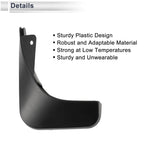 Set of 2 Mud Flaps Splash Guards for Audi A1 (2010–2015)
