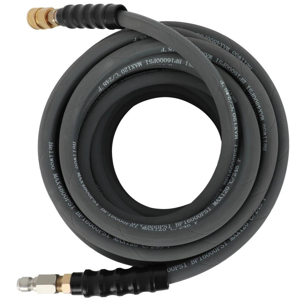 3/8" x 100' Pressure Washer Hose for High-Pressure Applications
