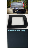 Tailgate Letter Inserts Matte Black Premium ABS for Ford Super Duty (2017–2019)