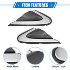 2 Pcs Door Mirror Flag Cover for Honda CR-V (2012–2016)